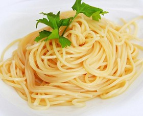Гарнир спагетти - Фото