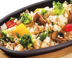 Тепаньяки рис с овощами - Фото