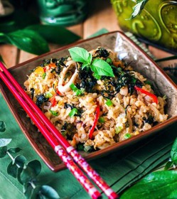 Тайский рис с морепродуктами - Фото