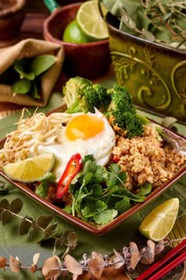 Тайский рис с овощами - Фото