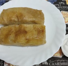 Голубцы домашние со сметаной - Фото