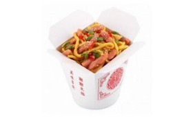 Вок с курицей и соусом терияки - Фото