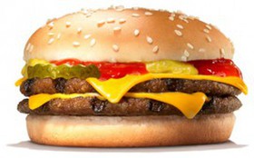Двойной чизбургер - Фото