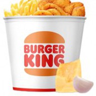 Кинг Букет креветки пармезан и чеснок Фото