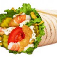 Острый Сибирский шримп ролл Фото