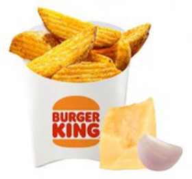 Картофель деревенский пармезан и чеснок - Фото