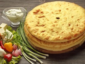 Пирог с картошкой и сыром - Фото