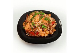 Тепаньяки рис с морепродуктами - Фото