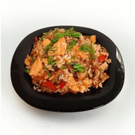 Тепаньяки рис с морепродуктами Фото