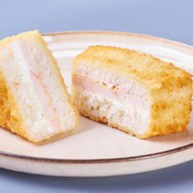 Онигири темпура с лососем терияки - Фото