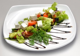 Греческий салат - Фото
