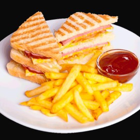 Сэндвич с курицей гриль - Фото