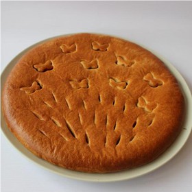 Пирог с клюквой и свеклой - Фото