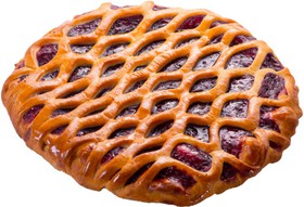 Пирог с конфитюром малина - Фото