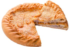 Пирог с мясом свинины и сыром - Фото