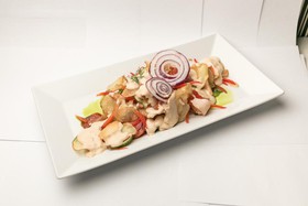 Салат с салями и картофелем - Фото