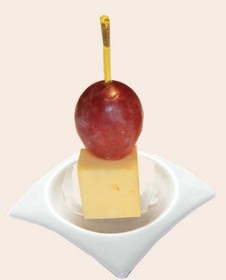 Канапе сыр с виноградом - Фото