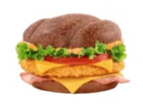 Бургер арбатский с курицей - Фото