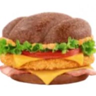 Бургер арбатский с курицей Фото