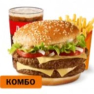 Двойной Биг Спешиал Большой Комбо Фото