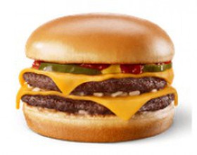 Двойной чизбургер - Фото