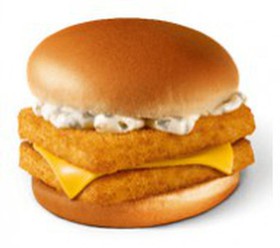 Двойной фиш бургер - Фото