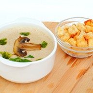 Крем-суп из белых грибов Фото