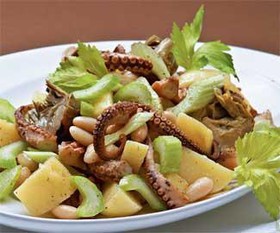 Салат с осьминожками - Фото