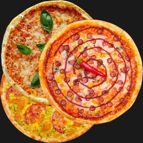 Набор из трёх пицц Napoli - Фото