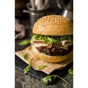 Гамбургер с беконом - Фото