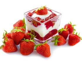 Клубничный мусс с йогуртом - Фото