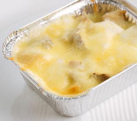 Курица с картофелем в сливочном соусе - Фото