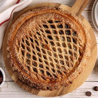 Пирог с вишней и шоколадом Фото