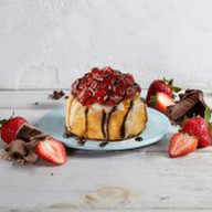 Мини-шокобон клубника в шоколаде Фото