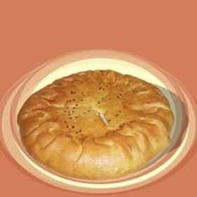 Пирог с брынзой и картошкой - Фото