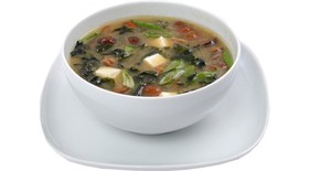 Мисо суп с овощами - Фото