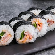 Мини маки бекон Фото