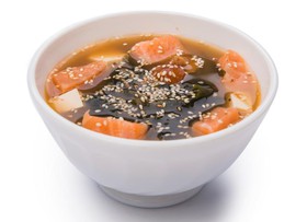 Мисо суп из семги - Фото