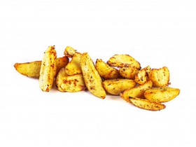Запечённые картофельные дольки - Фото