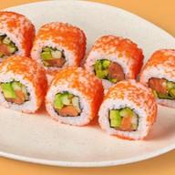 Калифорния с лососем Фото