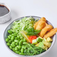 Поке с креветкой панко Фото