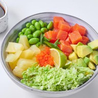 Поке с лососем Фото