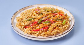 Рис с курицей и овощами - Фото