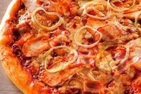 Барбекю пицца (американская) - Фото