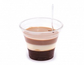 Десерт-желе шоколадное - Фото