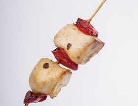Шашлычок из куриного филе - Фото