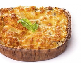 Жюльен из курицы с грибами запеченный - Фото