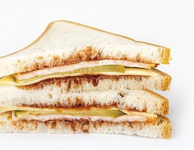 Сэндвич Барбекю на пшеничном хлебе - Фото