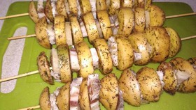 Картофель с салом (маринад) - Фото