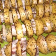 Картофель с салом (маринад) Фото